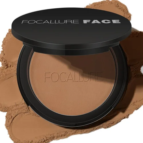 Miniatura 18 de FOCALLURE Polvo Facial Suelto de Control de Grasa, Polvo Fijador Suelto Translúcido, Polvo de Acabado Mate Sin Brillo, Fija el Maquillaje de Base