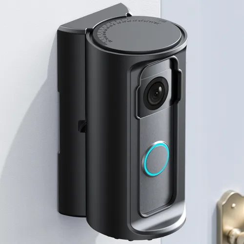KMOUANTS Soporte de Montaje de Ángulo Ajustable de 360° Grados para Timbre Compatible con Ring/Timbre de Video Inalámbrico/Timbre de Batería