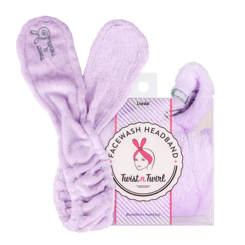 Miniatura 6 de Lindo Twist-N-Twirl - Diadema de lavado facial, talla única, ajustable, cómoda tela de felpa, antideslizante, perfecta para máscaras, para mujeres