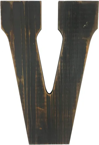 Miniatura 11 de ABELOTS Arte de pared con letras grandes para sala de estar, baño, dormitorio y decoración del hogar, letras rústicas de granja para apellidos