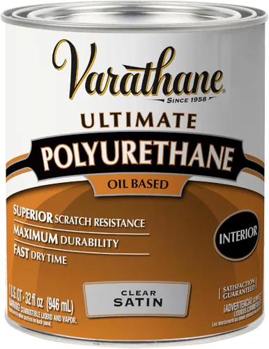 Miniatura 15 de Varathane - Poliuretano Ultimate a base de aceite, un cuarto de galón, acabado semi-brillante