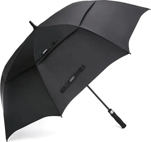 Miniatura 36 de G4Free Paraguas de Golf Automático Abierto de 47/54/62/68 Pulgadas de Tamaño Extra Grande con Doble Cubierta Ventilada Resistente al Viento e
