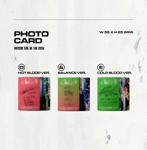 Miniatura 8 de Super Junior D&E - Bad Blood (4º mini álbum)+juego de tarjetas de fotos extra