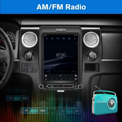 Miniatura 6 de AWESAFE Qualcomm 8 Core para Ford F150 Radio Upgrade 2013 2014, T Style 12.1 pulgadas Android 13 Pantalla táctil F150 Unidad Principal Carplay