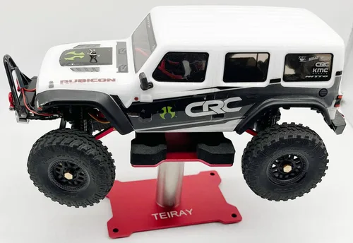 Miniatura 3 de Soporte de trabajo para automóvil RC, estación de trabajo de reparación de aluminio, altura de rotación 360, soportes de cuerpo para 1/16 1/18 1/24