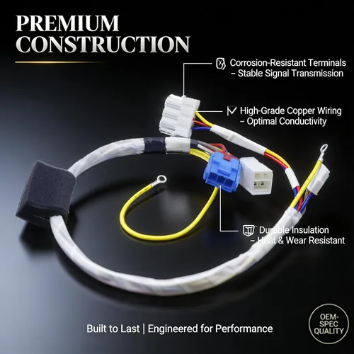 Miniatura 4 de 6877ER1016F Arnés de cable del motor de la lavadora solo sin sensor innecesario, compatible con lavadora LG, reemplaza 6877ER1016B, 1364148