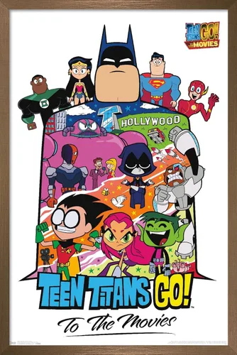 Miniatura 15 de Trends International DC Comics Movie Teen Titans Go! To The Movies - Póster de pared de collage, 22.4 pulgadas de largo x 14.7 pulgadas, versión