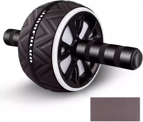 Miniatura 11 de Rueda de rodillo abdominal y rodillera, equipo de entrenamiento de abdominales para entrenamiento de fuerza abdominal y central, ruedas de ejercicio