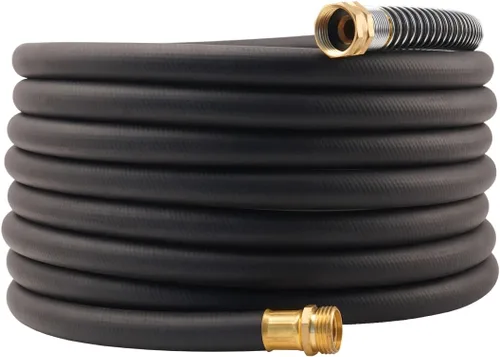 Miniatura 37 de Wiseflow Leader Hose Manguera de agua resistente de 3 x 5/8 pulgadas con accesorios de latón macho a hembra, extensor de manguera corta para carrete
