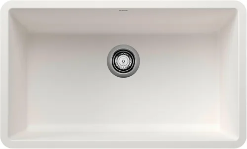 Miniatura 11 de BLANCO 442534 Precis - Fregadero de cocina de cuenco único, antracita de 30