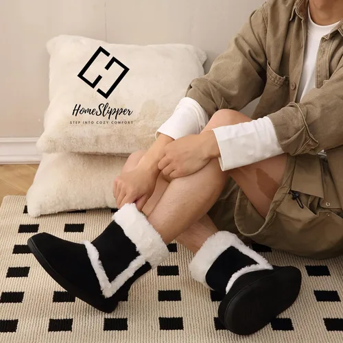 Miniatura 2 de Home Slipper Pantuflas para hombre, suaves y cálidas, de espuma viscoelástica, para interiores