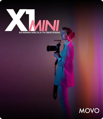 Miniatura 7 de Movo X1-Mini - Micrófono de video tipo escopeta para cámara - Micrófono de cámara analógico/digital de 3.5mm/USB-C supercardioide para DSLR, iPhone