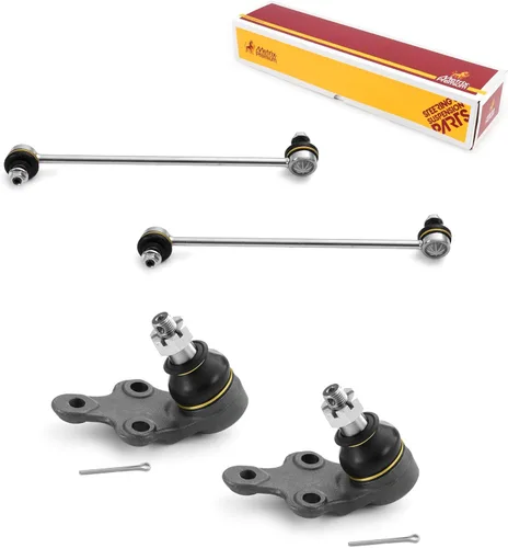 Miniatura 23 de Metrix Premium Chassis Parts - Juego de 4 piezas de articulación de rótula superior y barra estabilizadora delantera para Ford Ranger RWD 1998-2011