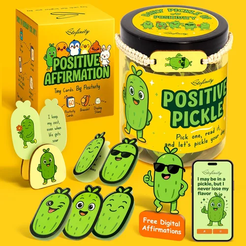 Miniatura 8 de Stofinity Regalos de Conejo de Apoyo Emocional Para Mujeres - Tarjetas de Afirmaciones Diarias Para Mujeres, Afirmaciones Positivas Regalos Para