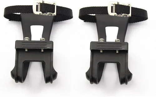 Miniatura 4 de leadrise® pedales para bicicleta con correas de nylon.