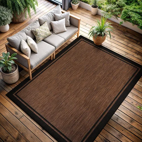 Miniatura 74 de CAMILSON Alfombra para exteriores, alfombras modernas para patios interiores y exteriores, tapetes de cocina y pasillo, alfombra lavable para porche