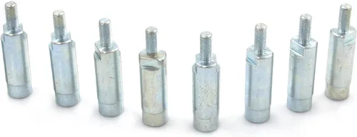 Miniatura 7 de Juego de 8 espaciadores de rueda de 5 pulgadas de alto rendimiento para ATV UTV con hilos M10-1.25 compatibles con Honda Yamaha Kawasaki Suzuki