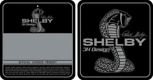 Miniatura 6 de JH DESIGN GROUP Ford Shelby Cobra - Sudadera con capucha con cremallera y emblemas delanteros y traseros