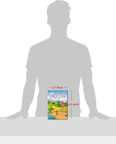 Miniatura 6 de GRANDLMOON Tablero magnético portátil Farm Life (58 piezas)