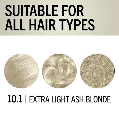 Miniatura 7 de Schwarzkopf Keratin Color - Tinte permanente para el cabello, 10.1 rubio ceniza extraclaro, 1 aplicación - Tinte permanente para el cabello