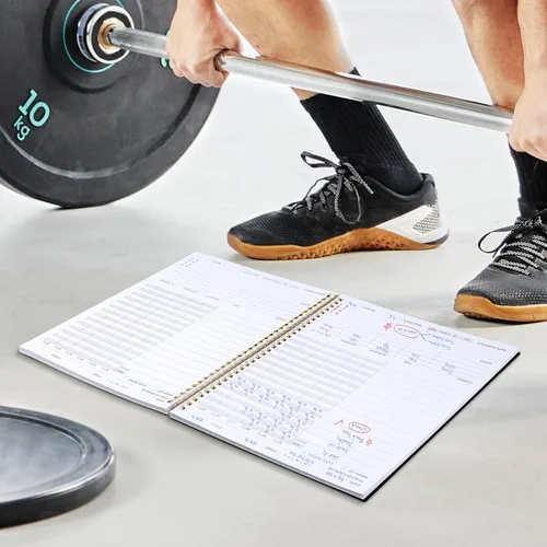 Miniatura 8 de Diario de Fitness y Planificador de Entrenamiento para Mujeres y Hombres, A4 (21.6 cm x 27.9 cm) Diario de Entrenamiento y Libro de Planificación
