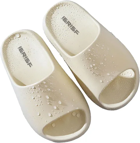 Pantuflas cómodas de punta abierta para niños, ligeras, suaves, de EVA, antideslizantes, para niños y niñas, baño, ducha, verano, piscina, playa