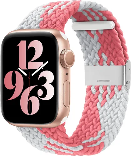 Miniatura 10 de Bandiction - Correas compatibles con Apple Watch de 44mm 40mm 38mm 42mm 41mm 45mm 46mm 49mm, bandas iWatch para mujeres y hombres, correa elástica