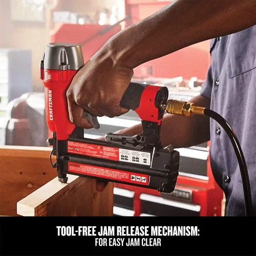 Miniatura 5 de CRAFTSMAN Brad Nailer, 18GA, pistola de clavos neumática (CMPBN18K)