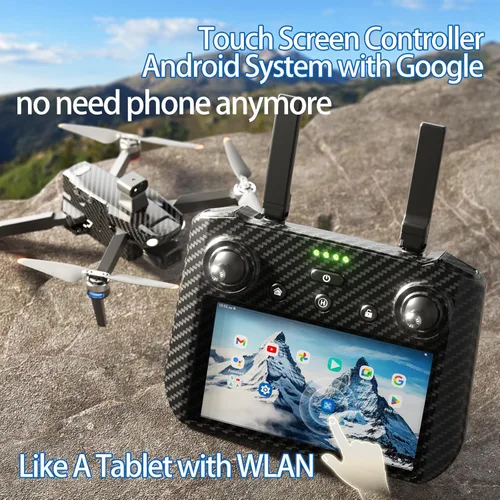 Miniatura 2 de Bingchat Drones profesionales con control remoto para tableta 2026 mejorado con cámara para adultos 4K HD, 360° para evitar obstáculos, cardán de 3