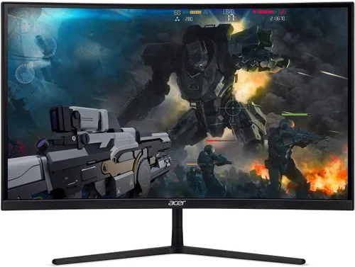 acer EI272UR Pbmiiipx 27" 1500R Curvo WQHD (2560 x 1440) Monitor VA para juegos con tecnología AMD Radeon FreeSync2 HDR, 144Hz, pantalla certificada