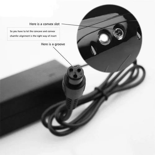 Miniatura 5 de Entrada de cargador de 42V 1.5A 100-240 VCA 42 voltios para batería de carga de repuesto 10S para Pocket Mod, Dirt Quad, cargador de fuente de Gris