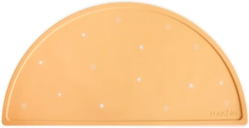 Miniatura 32 de Mushie Mantel Individual de Silicona para Niños Diseño Antideslizante Libre de BPA (Arcoíris)