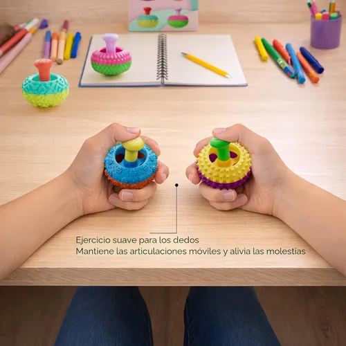 Miniatura 5 de Juguetes sensoriales de silicona para niños y adultos, 4 juguetes sensoriales para aliviar el estrés para autismo, TDAH, ansiedad, artilugios