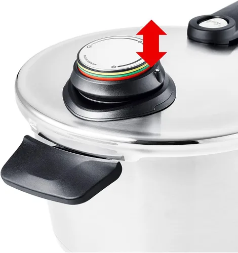 Miniatura 6 de Fissler Vitavit - Olla a presión prémium con inserto de vapor, 3.7 cuartos de galón Acero inoxidable