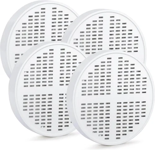 Miniatura 7 de Cartucho de repuesto de filtro de ducha de 2+2, 20 etapas y cartuchos de vitamina C + E + A, compatible con ducha AquaHomeGroup, filtro de cabezal