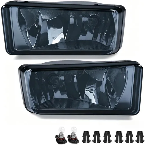 Miniatura 19 de G-PLUS Faros antiniebla con bombillas para el lado del conductor y el pasajero, transparente compatible con Toyota Tundra
