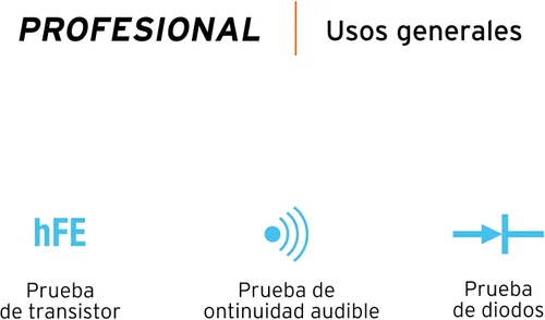 Miniatura 5 de TRUPER MUT-39 Multímetro digital profesional