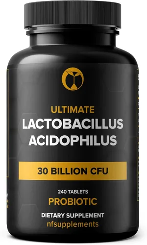 Miniatura 9 de Suplemento de probióticos Akkermansia Muciniphila 3 mil millones de CFU 240 tabletas de probióticos para hombres y mujeres, apoya la salud digestiva