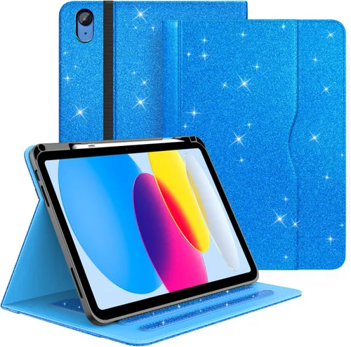 Miniatura 25 de Zonefoker Funda para iPad de 11ª generación (A16) de 11 pulgadas 2025, para 10ª generación de 10.9 pulgadas 2022, piel sintética para iPad de 11/10