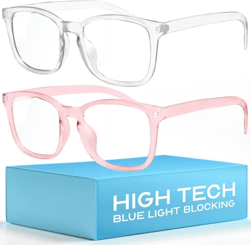 Miniatura 16 de Livho Gafas de Luz Azul de Alta Tecnología - Gafas de Computadora con Bloqueo Avanzado de Luz Azul - Fatiga por Pantalla y Protección UV