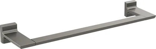 Delta Faucet 79918-KS - Toallero pivotal montado en la pared de 18 pulgadas en acero inoxidable negro