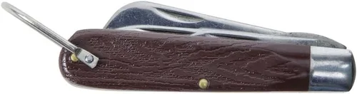 Miniatura 3 de Klein Tools 1550-6 - Navaja de bolsillo de 3 hojas con destornillador