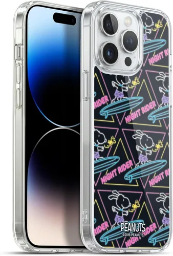 Miniatura 108 de Head Case Designs Peanuts Tropical Surf Snoopy Aloha Disco Gel Funda con licencia oficial [protección de grado militar] compatible con Apple iPhone