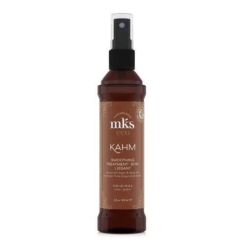 Earthly Body MKS eco Kahm - Tratamiento suavizante para el cabello, aroma original, proteína de queratina vegetal, aceite de argán marroquí, aceite