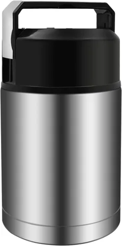 Termo para Sopa de 35 onzas, Termo de Acero Inoxidable para Comida Caliente, Frasco Térmico de Boca Ancha para Comida, Contenedor de Almuerzo