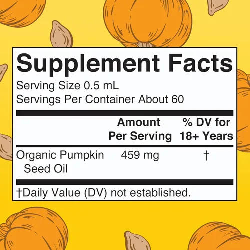 Miniatura 2 de MaryRuth Organics Aceite de Semillas de Calabaza Prensado en Frío Suministro de 2 Meses Gotas Líquidas de Semillas de Calabaza Orgánicas USDA
