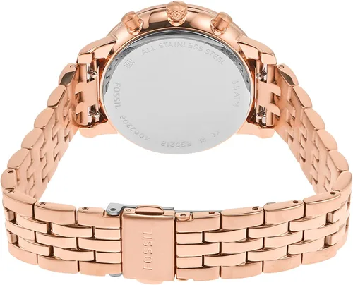 Miniatura 3 de Fossil Neutra - Reloj cronógrafo de cuarzo de acero inoxidable para mujer