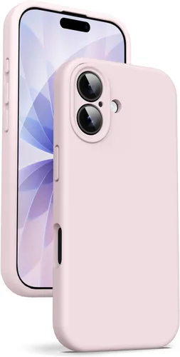 Miniatura 40 de Supdeal Funda de silicona líquida para iPhone 12 Pro Max, [protección de cámara] [antihuellas dactilares] [carga inalámbrica] Funda protectora de 4