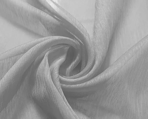 Miniatura 2 de RT Designers Collection Celine - Cortina transparente con bolsillo para barra, 55 x 90 pulgadas, color plateado