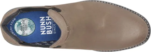 Miniatura 5 de Nunn Bush Bayridge Chelsea - Botas de cuero ligeras con elástico para hombre